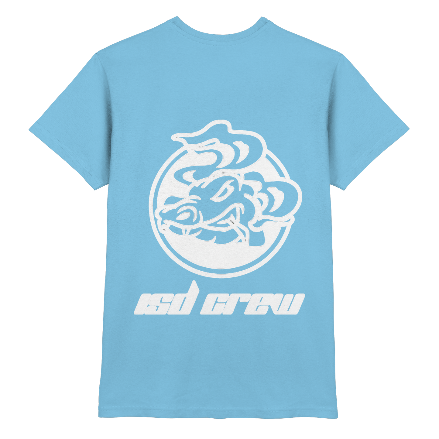 ISD Crew Premium T-Shirt – mit Backprint