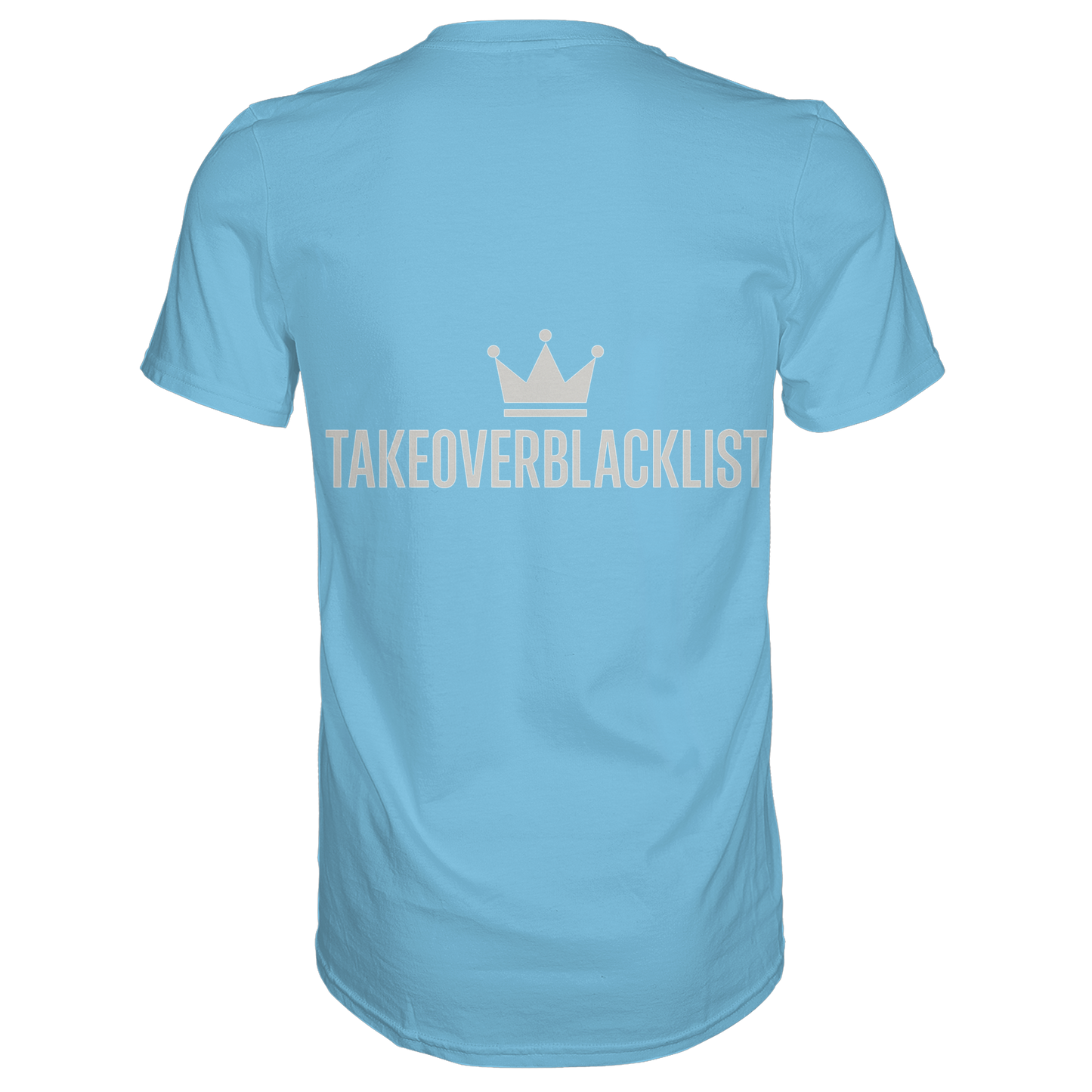 TAKEOVERBLACKLIST Premium T-Shirt – mit Backprint