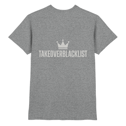 TAKEOVERBLACKLIST Premium T-Shirt – mit Backprint