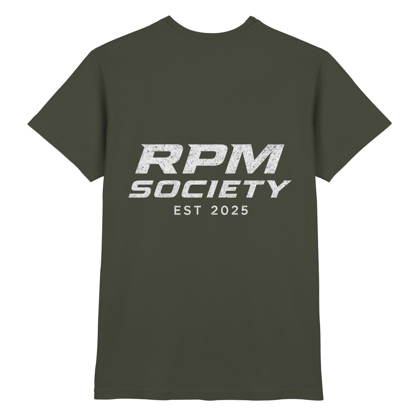 RPM Premium T-Shirt – mit Backprint