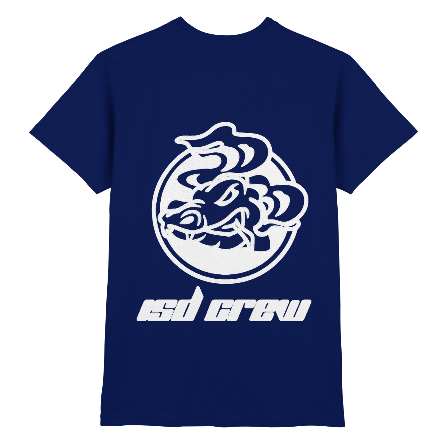 ISD Crew Premium T-Shirt – mit Backprint