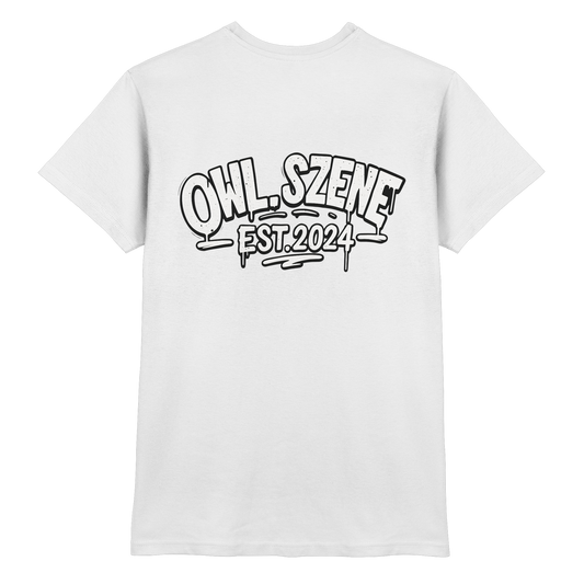 OWL SZENE Premium T-Shirt – mit Backprint